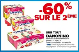 Carrefour DANONINO Sur tout offre