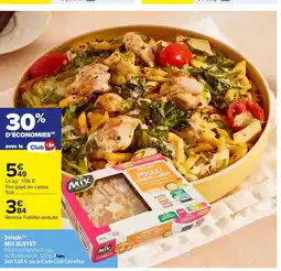 Carrefour MIX BUFFET Salade offre
