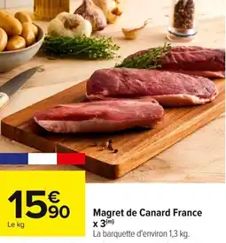 Carrefour Magret de Canard France offre