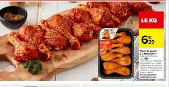 Carrefour Pilons de poulet à la Mexicaine offre