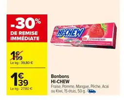 Carrefour HI-CHEW Bonbons offre