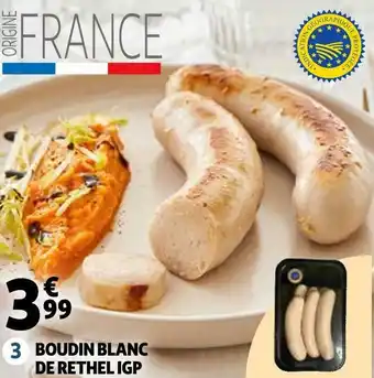 Auchan Boudin blanc de rethel igp offre