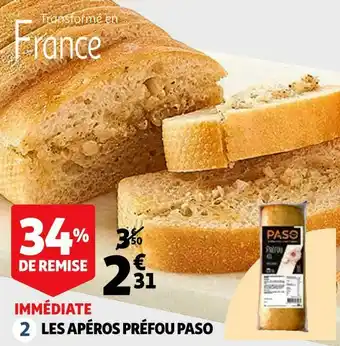Auchan Paso les apéros préfou offre
