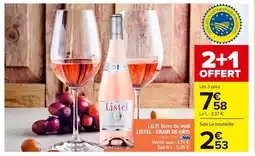 Carrefour LISTEL I.G.P. Terre du midi offre