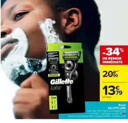 Carrefour GILLETTE LABS Rasoir offre