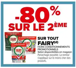 Carrefour FAIRY Sur tout offre