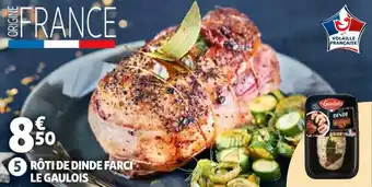Auchan Le gaulois rôti de dinde farci offre