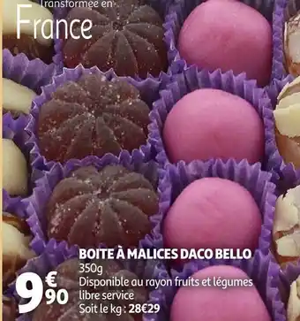 Daco bello boite à malices