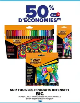 Carrefour BIC Sur tous les produits intensity offre