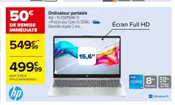 Carrefour HP Ordinateur portable offre