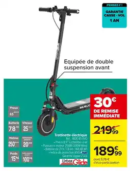 Carrefour Trottinette électrique offre