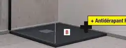 Brico Dépôt Receveur résine noir offre