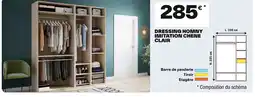 Brico Dépôt Dressing homny imitation chene clair offre