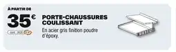 Brico Dépôt Porte-chaussures coulissant offre