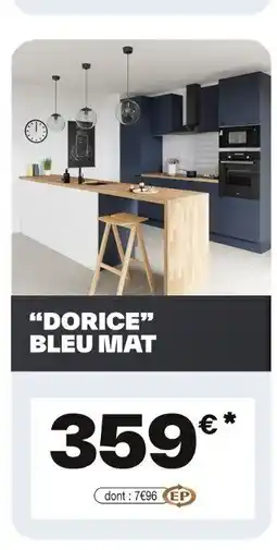 Brico Dépôt Dorice bleu mat offre