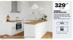 Brico Dépôt Dorce blnac brillant offre