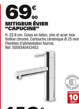 Brico Dépôt Mitigeur évier offre