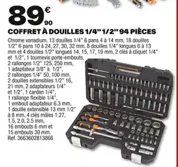 Brico Dépôt Coffret à douilles offre