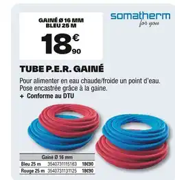 Brico Dépôt Tube p.e.r. gainé offre