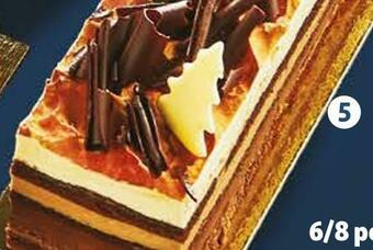 Auchan Bûche versaillais 3 chocolats offre