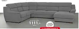 Möbel Martin Salon Tissu gris offre