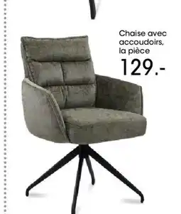 Möbel Martin Chaise avec accoudoirs, la pièce offre