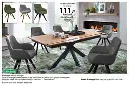 Möbel Martin Fauteuil rembourré, rotatif offre