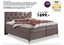 Möbel Martin Lit boxspring offre
