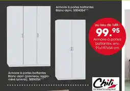 Möbel Martin Armoire à portes battantes offre