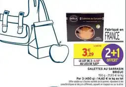 Intermarché GALETTES AU SARRASIN BRIEUC offre