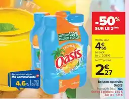 Carrefour Oasis Tropical offre