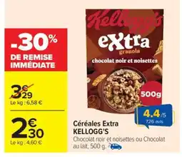 Carrefour Céréales Extra KELLOGG'S offre