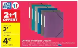 Carrefour Chemise à élastiques Crossline offre