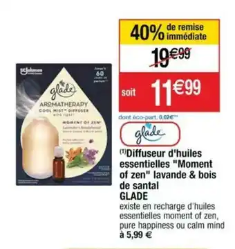 Cora x Carrefour Diffuseur d'Huiles offre