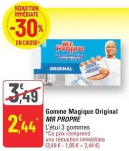 G20 MR PROPRE Gomme Magique Original offre