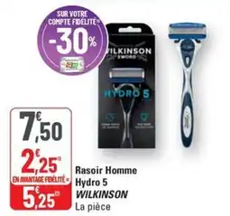 G20 WILKINSON Rasoir Homme Hydro 5 offre