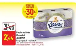 G20 KLEENEX Papier toilette Coussiné offre