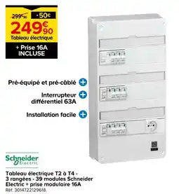 Castorama Schneider Electric Tableau électrique offre