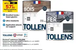 Castorama Tollens Peinture extérieure bois offre