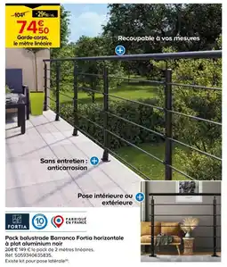 Castorama FORTIA Pack balustrade barranco offre