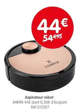 b&m LUMIX Aspirateur robot offre