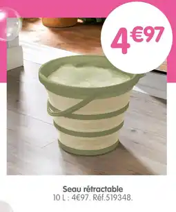 b&m Seau rétractable offre