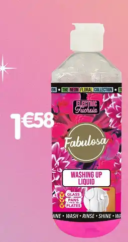 b&m FABULOS Liquide vaisselle offre