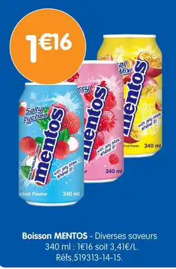 b&m MENTOS Boisson offre