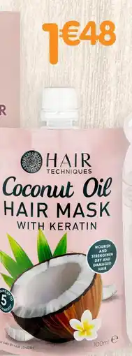 b&m HAIR TECHNIQUES Masque pour cheveux à la kératine offre