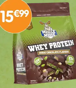 b&m Muscle Moose Whey protein Dubai offre