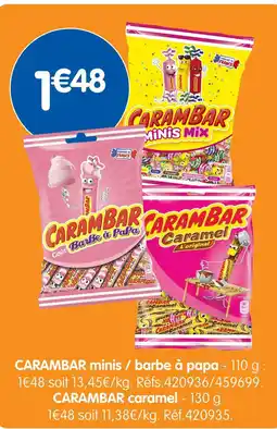 b&m Carambar Barbe à Papa offre