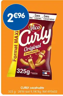 b&m VICO Curly cacahuète offre