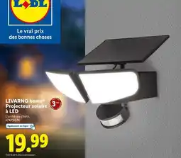 Lidl LIVARNO home Projecteur solaire à LED offre