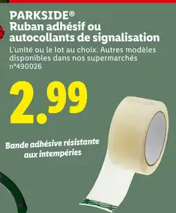 Lidl PARKSIDE Ruban adhésif ou autocollants de signalisation offre